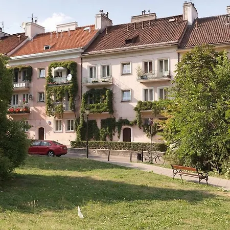 Mariensztat - View Over The Square アパート *